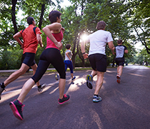 Jogger im Park